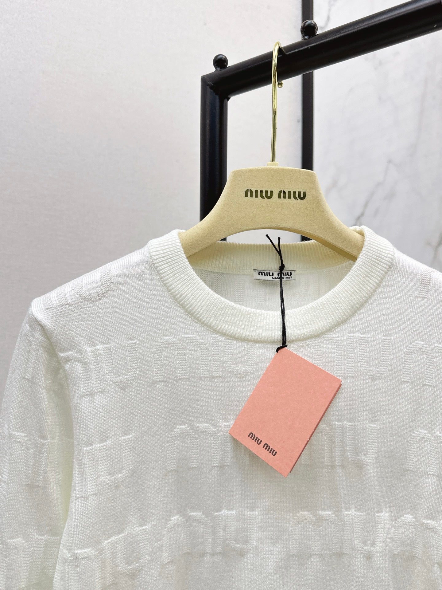 Miu 25fw wool sweater