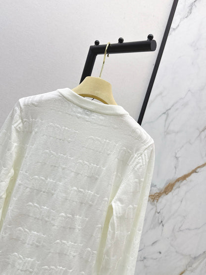 Miu 25fw wool sweater