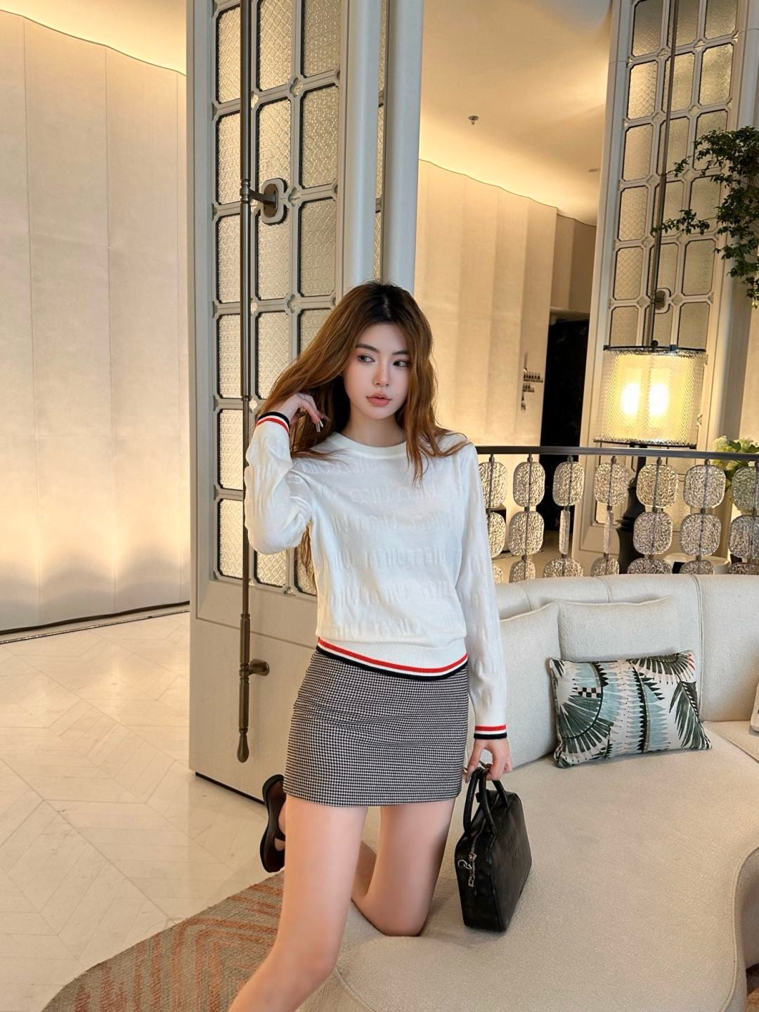 Miu 25fw wool sweater