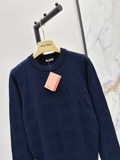 Miu 25fw wool sweater