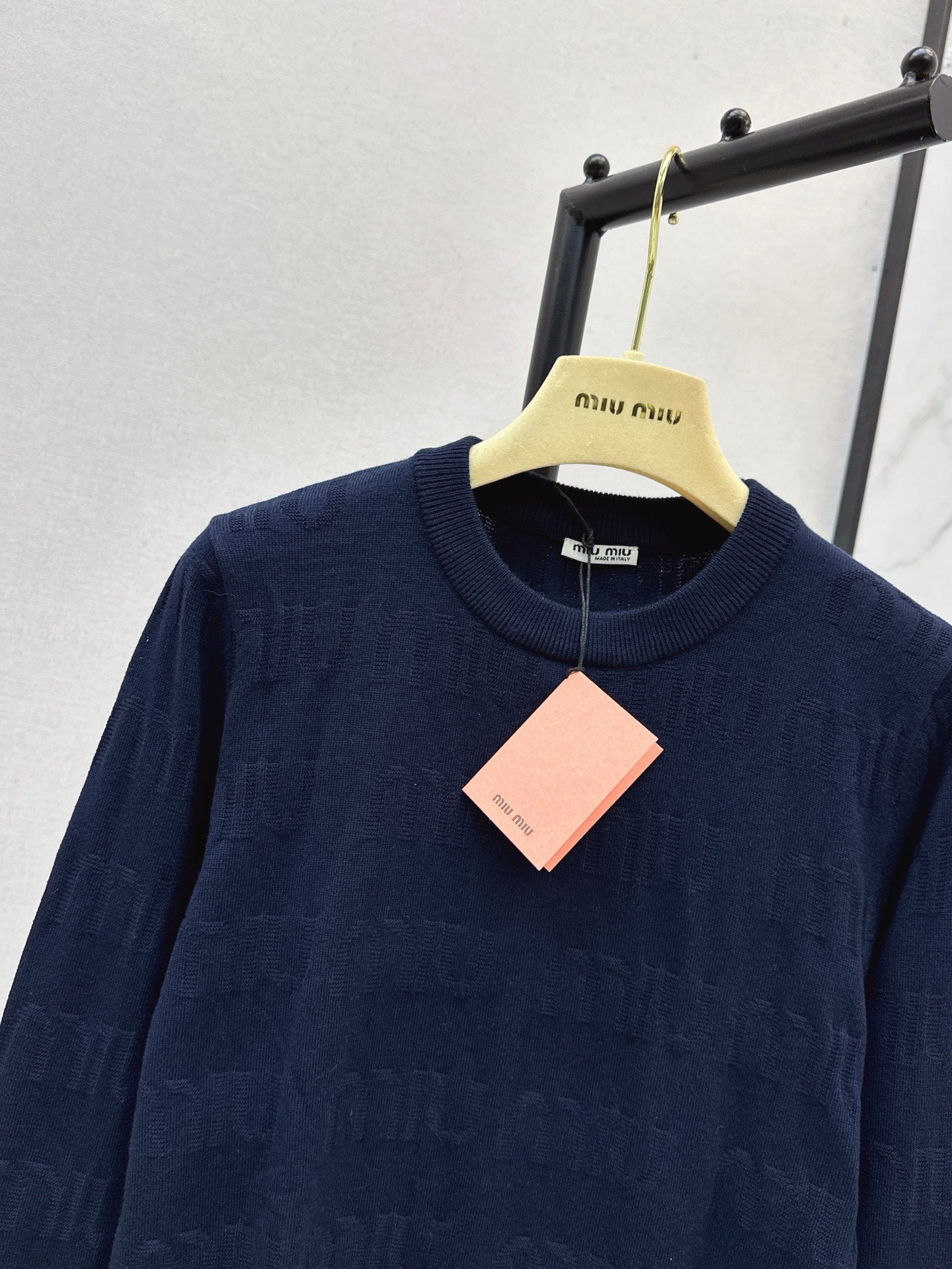 Miu 25fw wool sweater