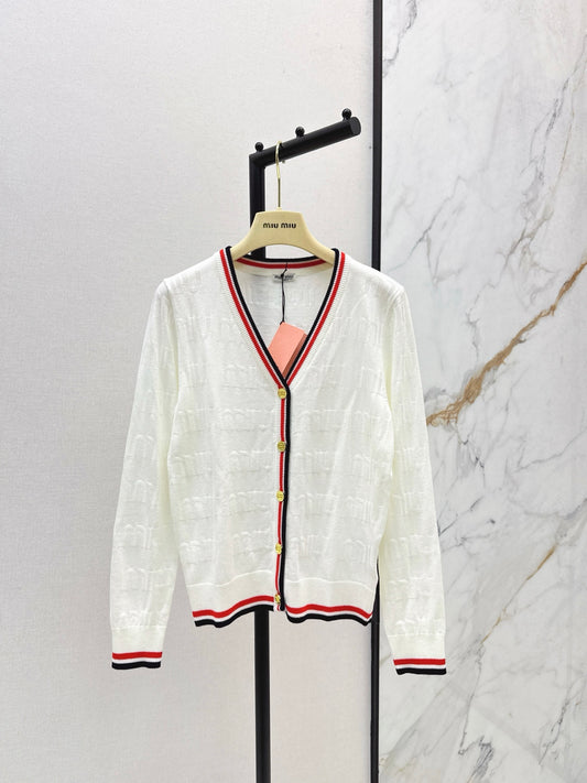 Miu 25fw wool cardigan