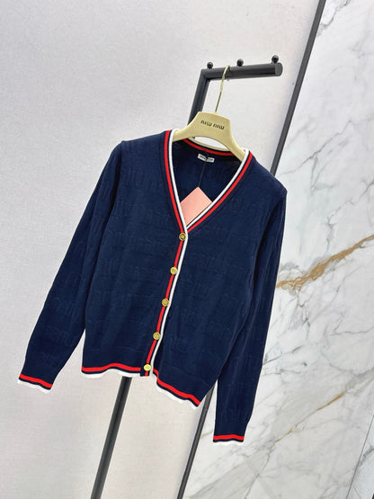 Miu 25fw wool cardigan