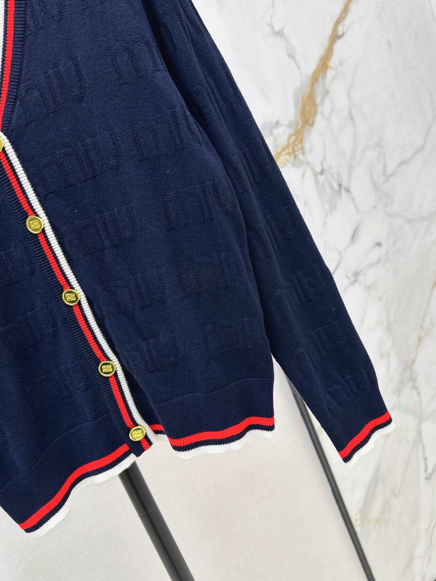 Miu 25fw wool cardigan