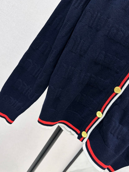 Miu 25fw wool cardigan