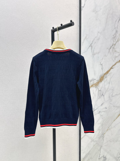 Miu 25fw wool cardigan