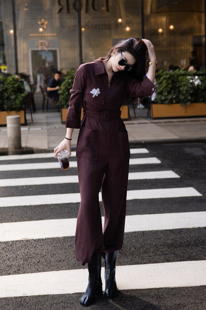 Loro 25fw jumpsuit