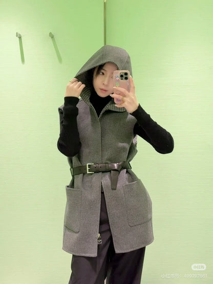 Prad 25fw hooded vest