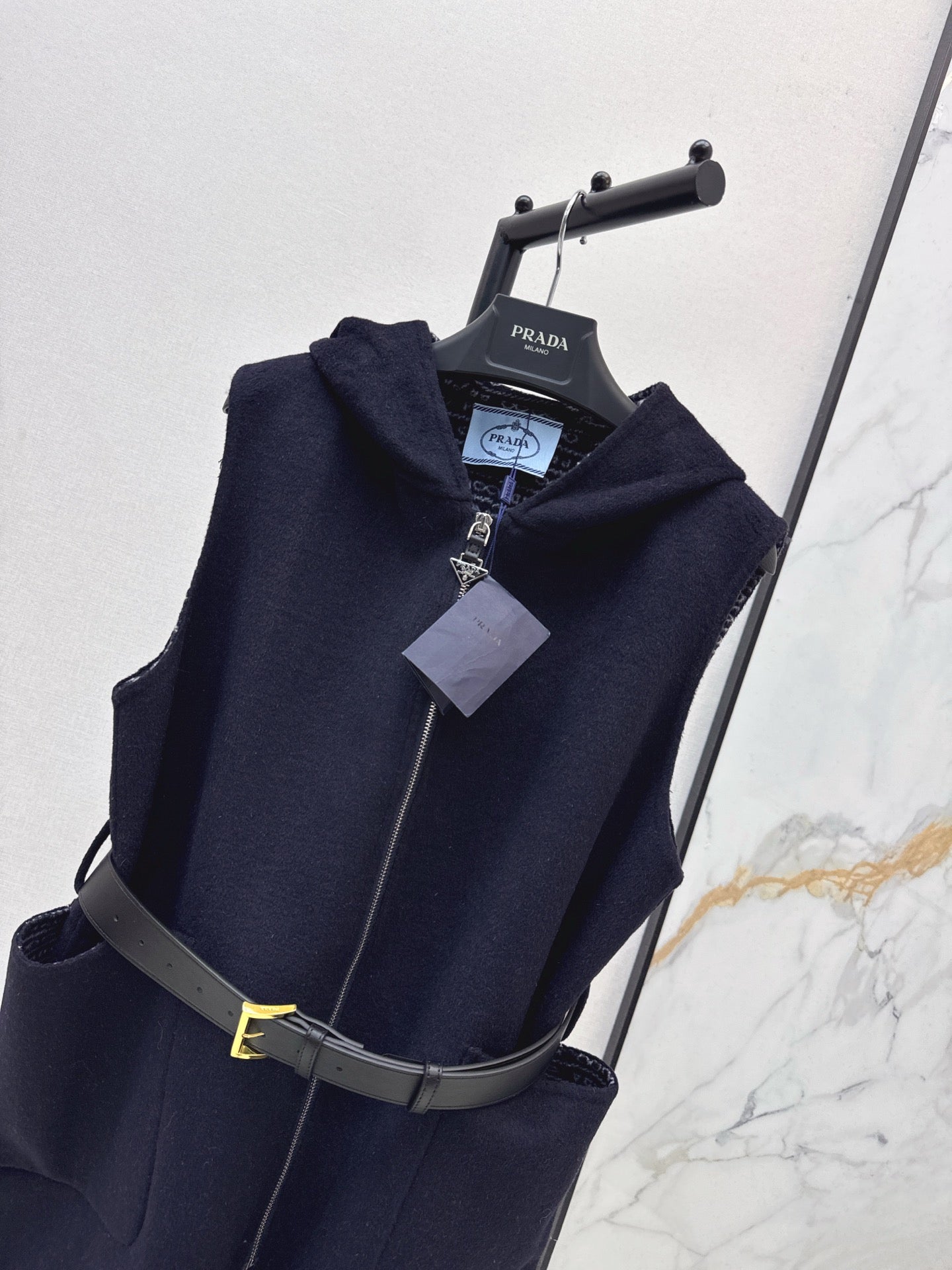 Prad 25fw hooded vest