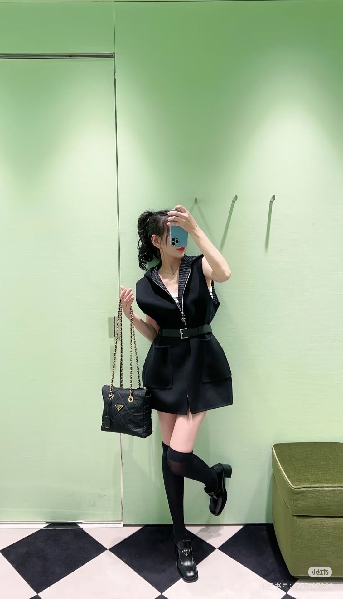 Prad 25fw hooded vest