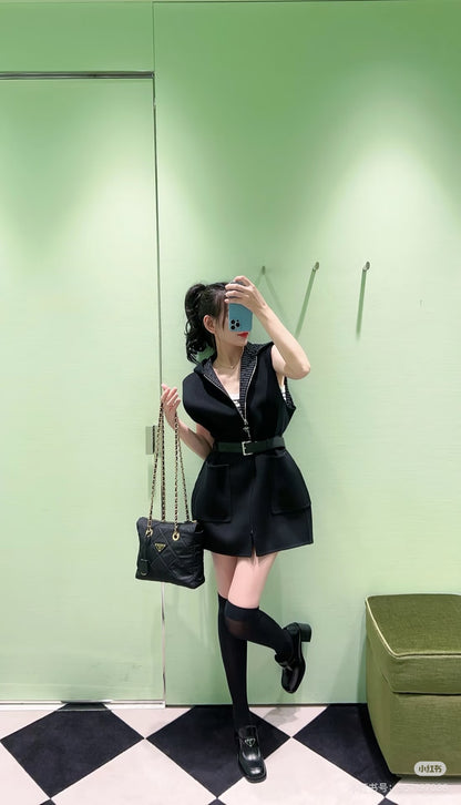 Prad 25fw hooded vest