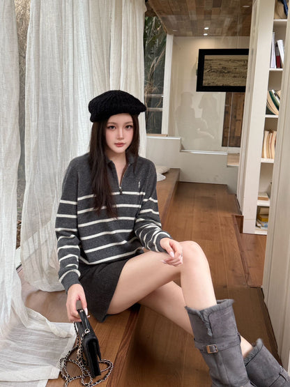 Ralp 25fw stripe sweater