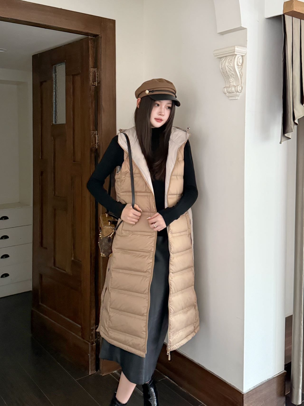 Max 25fw reversible down vest