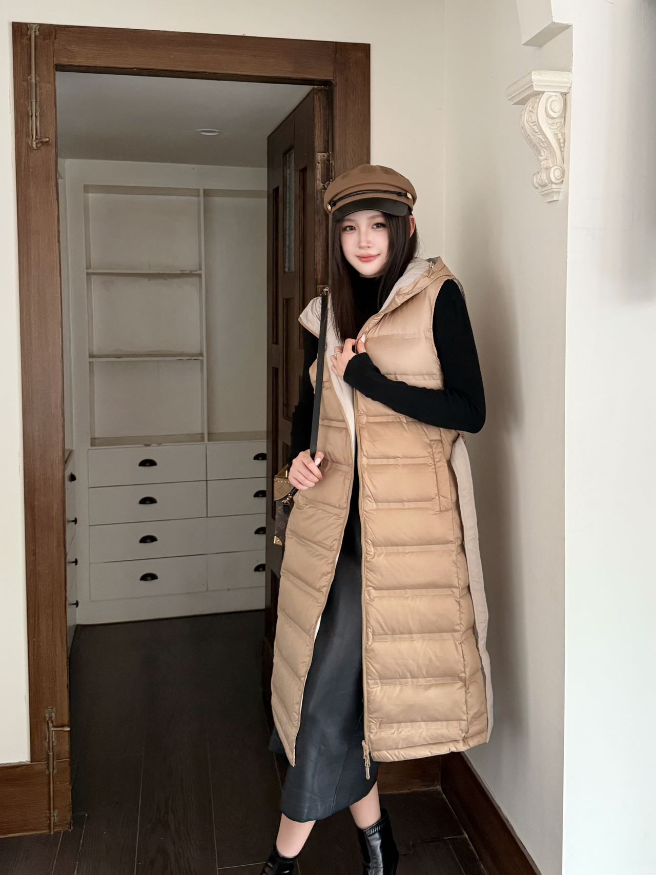Max 25fw reversible down vest