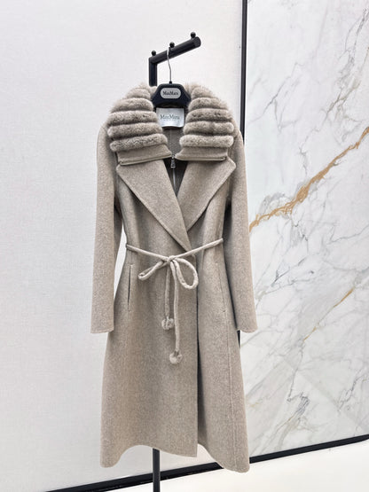 Max 25fw wool overcoats