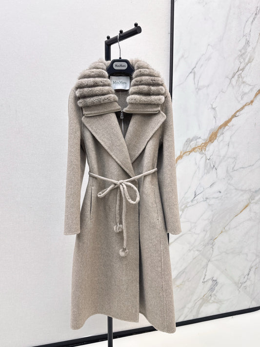 Max 25fw wool overcoats