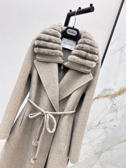 Max 25fw wool overcoats