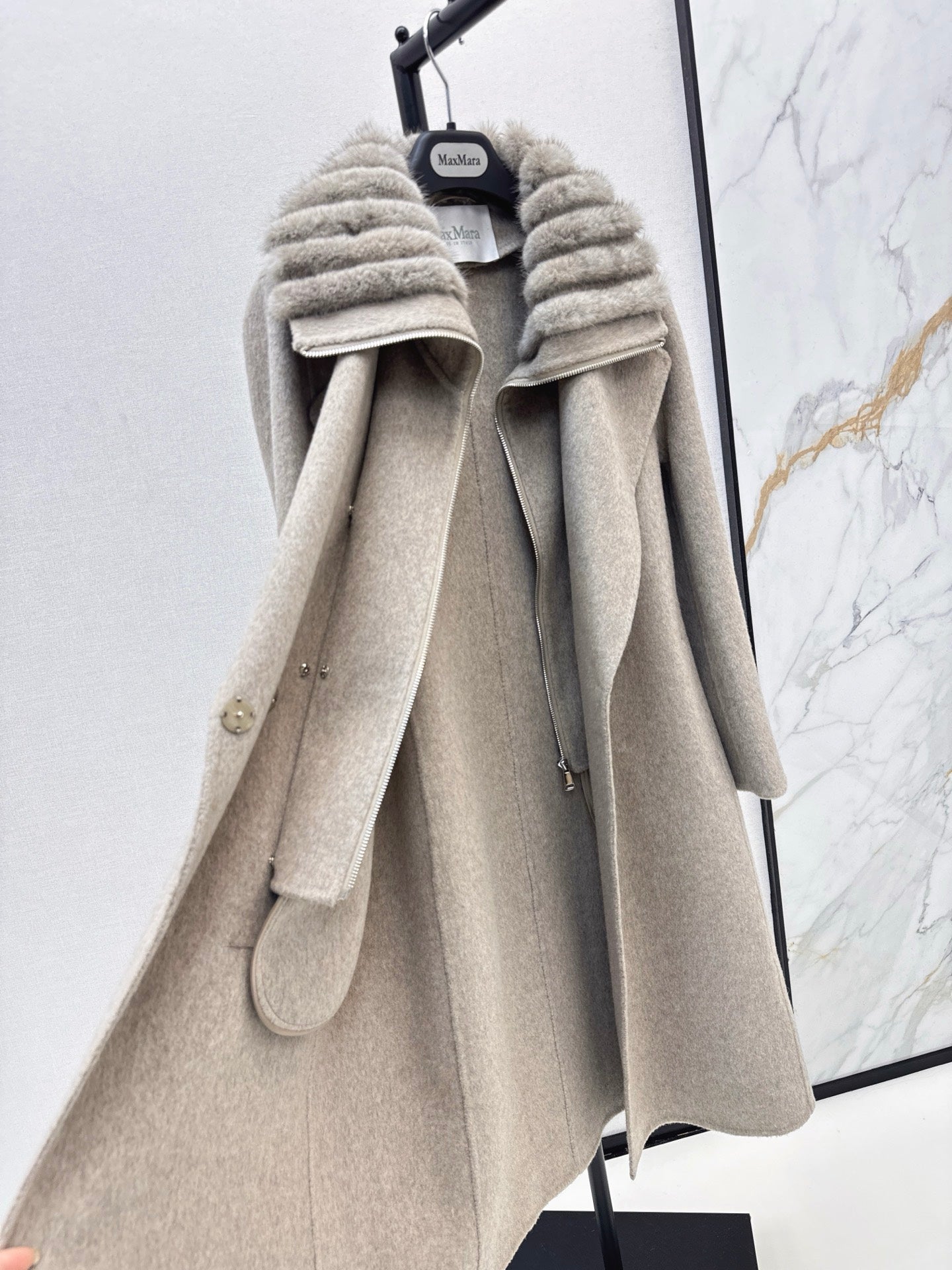 Max 25fw wool overcoats