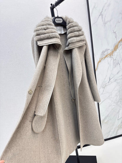 Max 25fw wool overcoats
