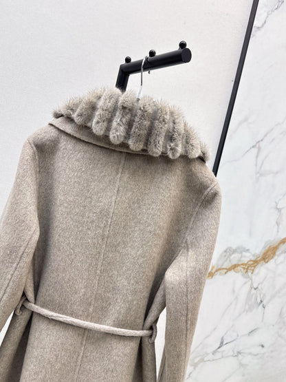 Max 25fw wool overcoats