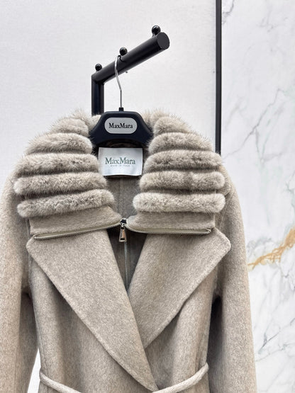 Max 25fw wool overcoats