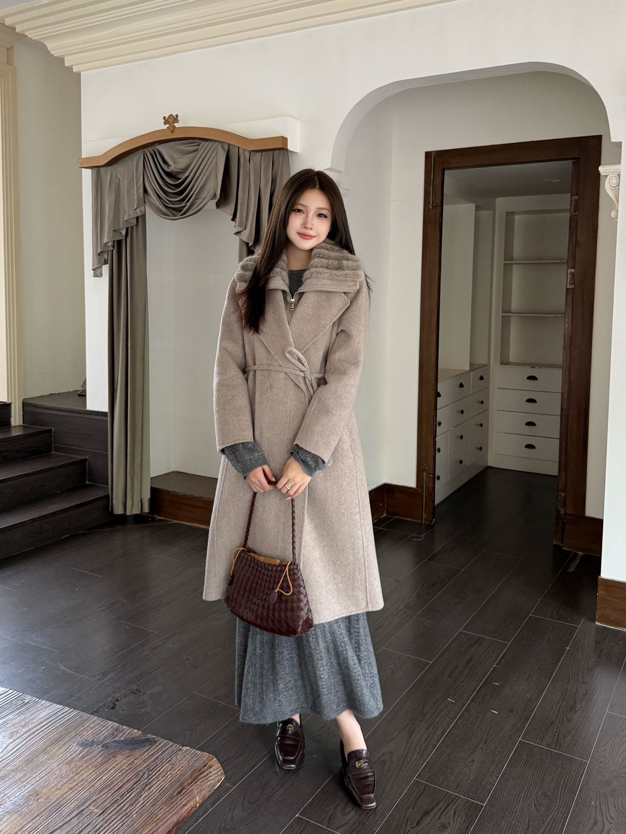 Max 25fw wool overcoats