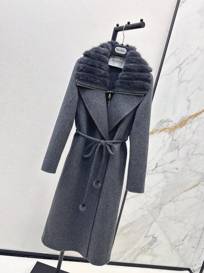Max 25fw wool overcoats