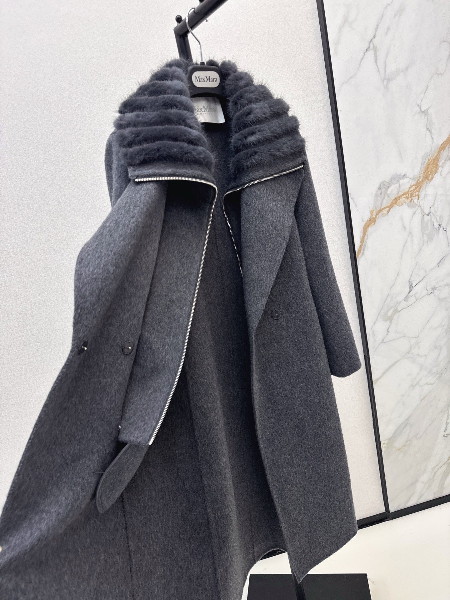 Max 25fw wool overcoats