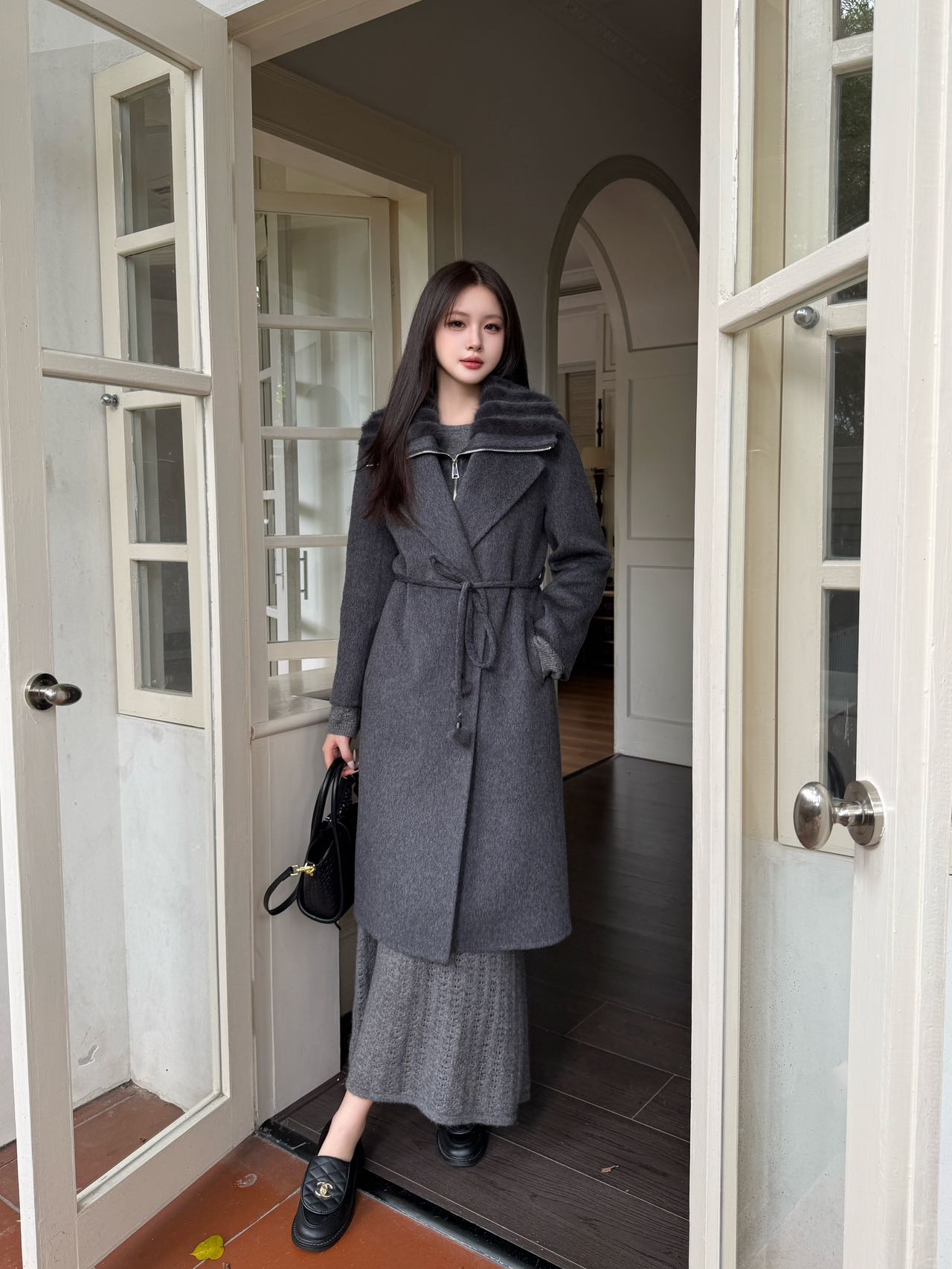 Max 25fw wool overcoats