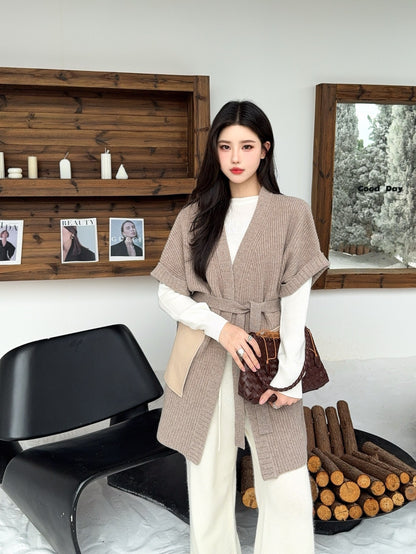 Loro 25fw wool vest