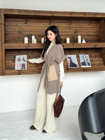 Loro 25fw wool vest