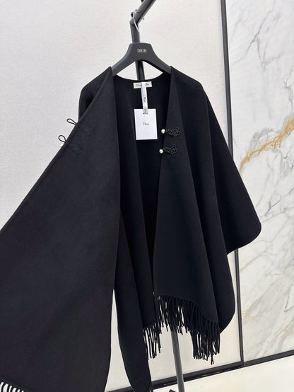 CD 25fw wool cape