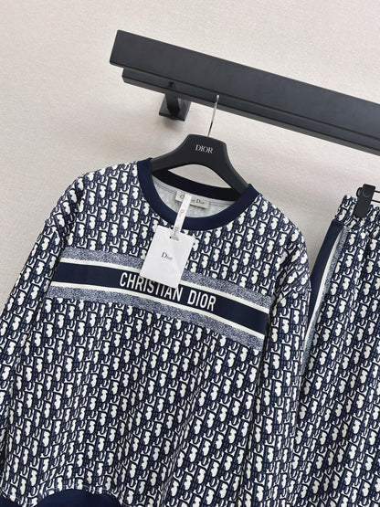CD 25fw print suit