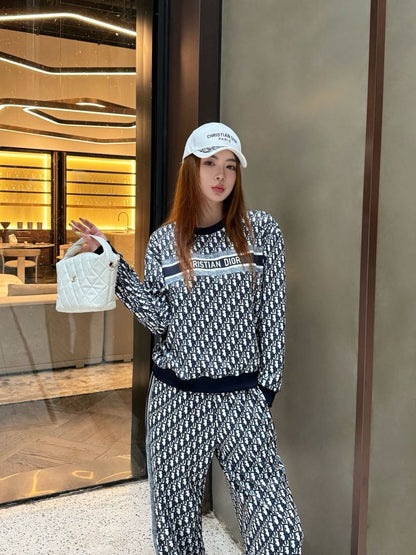 CD 25fw print suit