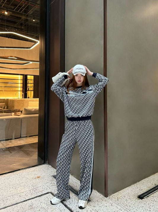 CD 25fw print suit