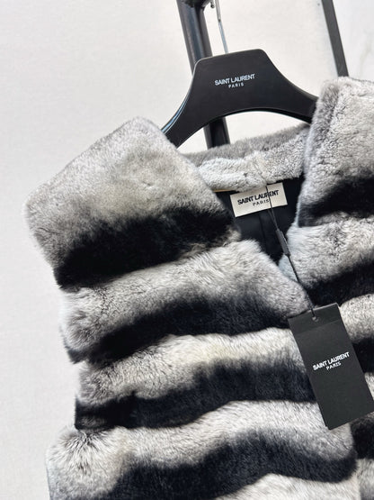 Sain 25fw scarf vest set
