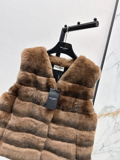 Sain 25fw scarf vest set