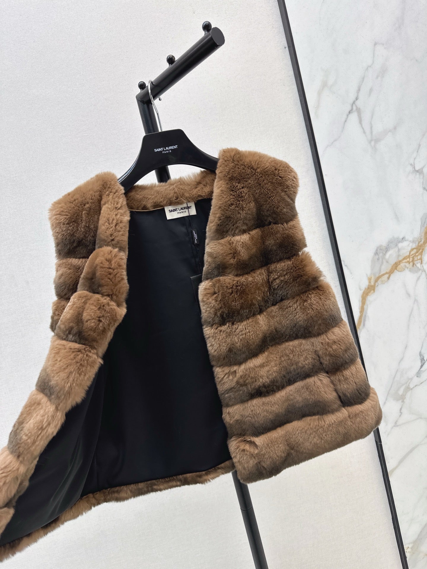 Sain 25fw scarf vest set