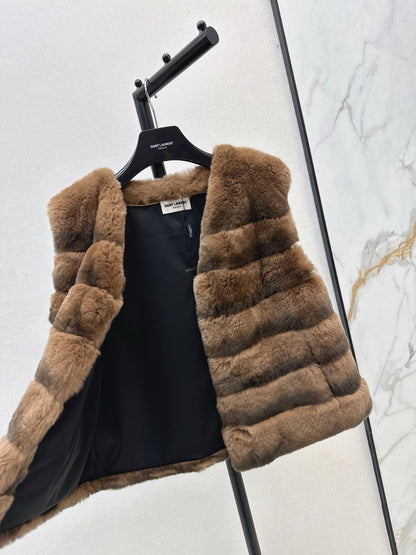 Sain 25fw scarf vest set