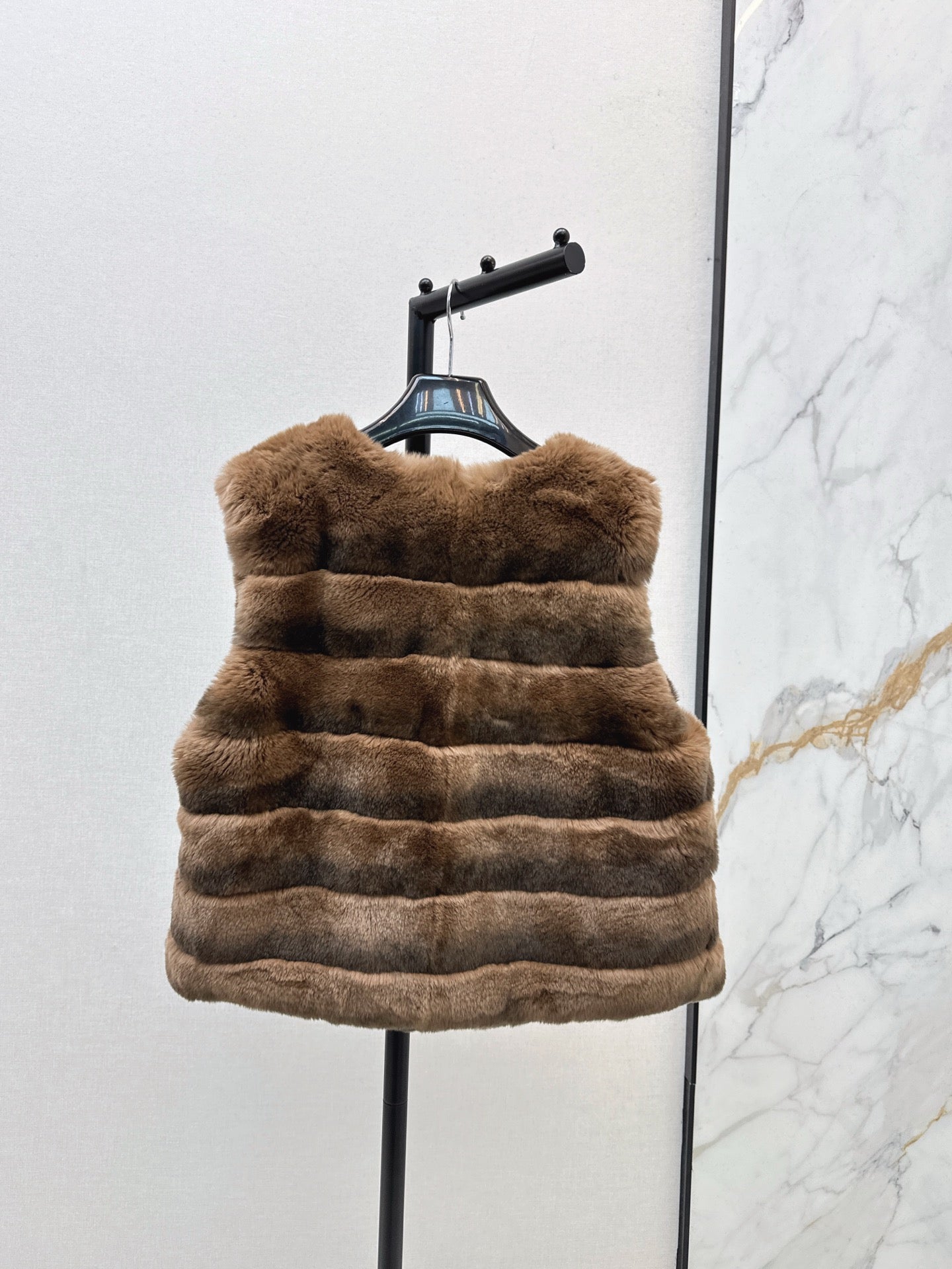 Sain 25fw scarf vest set