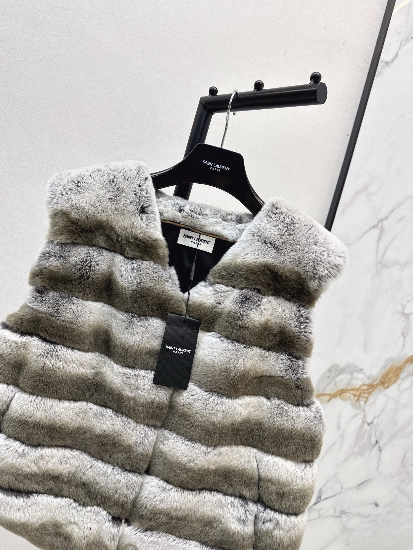 Sain 25fw scarf vest set