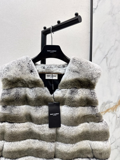 Sain 25fw scarf vest set