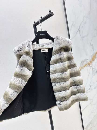 Sain 25fw scarf vest set