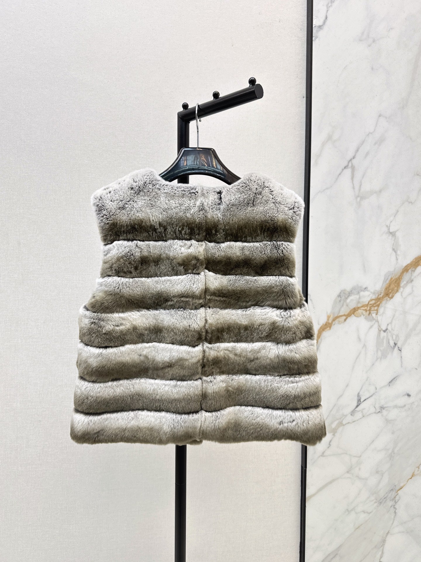 Sain 25fw scarf vest set