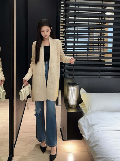 Herm 25fw wool cardigan