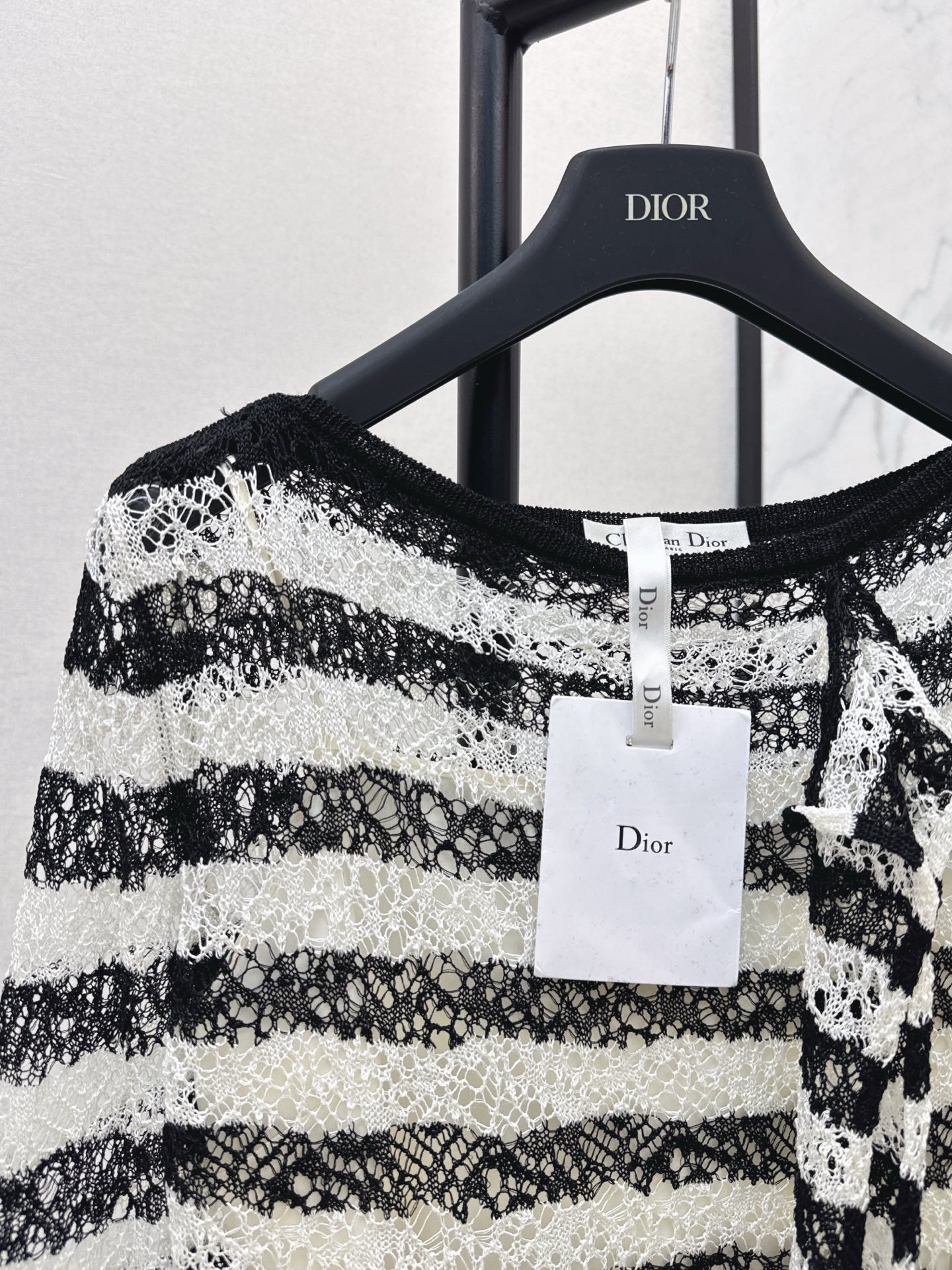 CD 25fw striped shirt