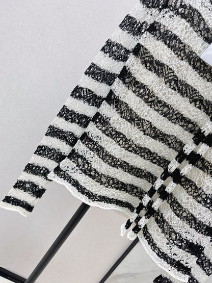CD 25fw striped shirt