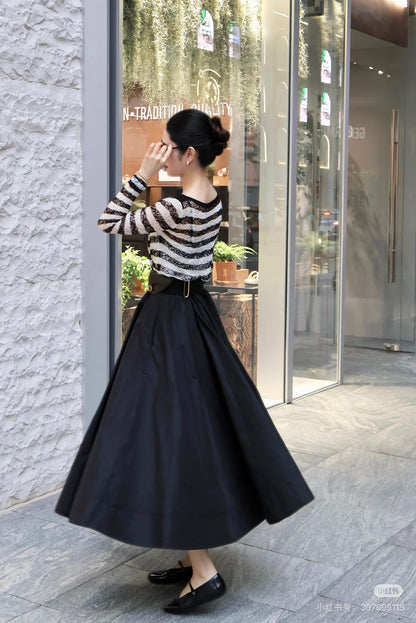 CD 25fw striped shirt