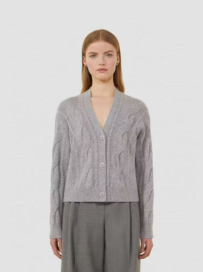 Max 25fw wool cardigan