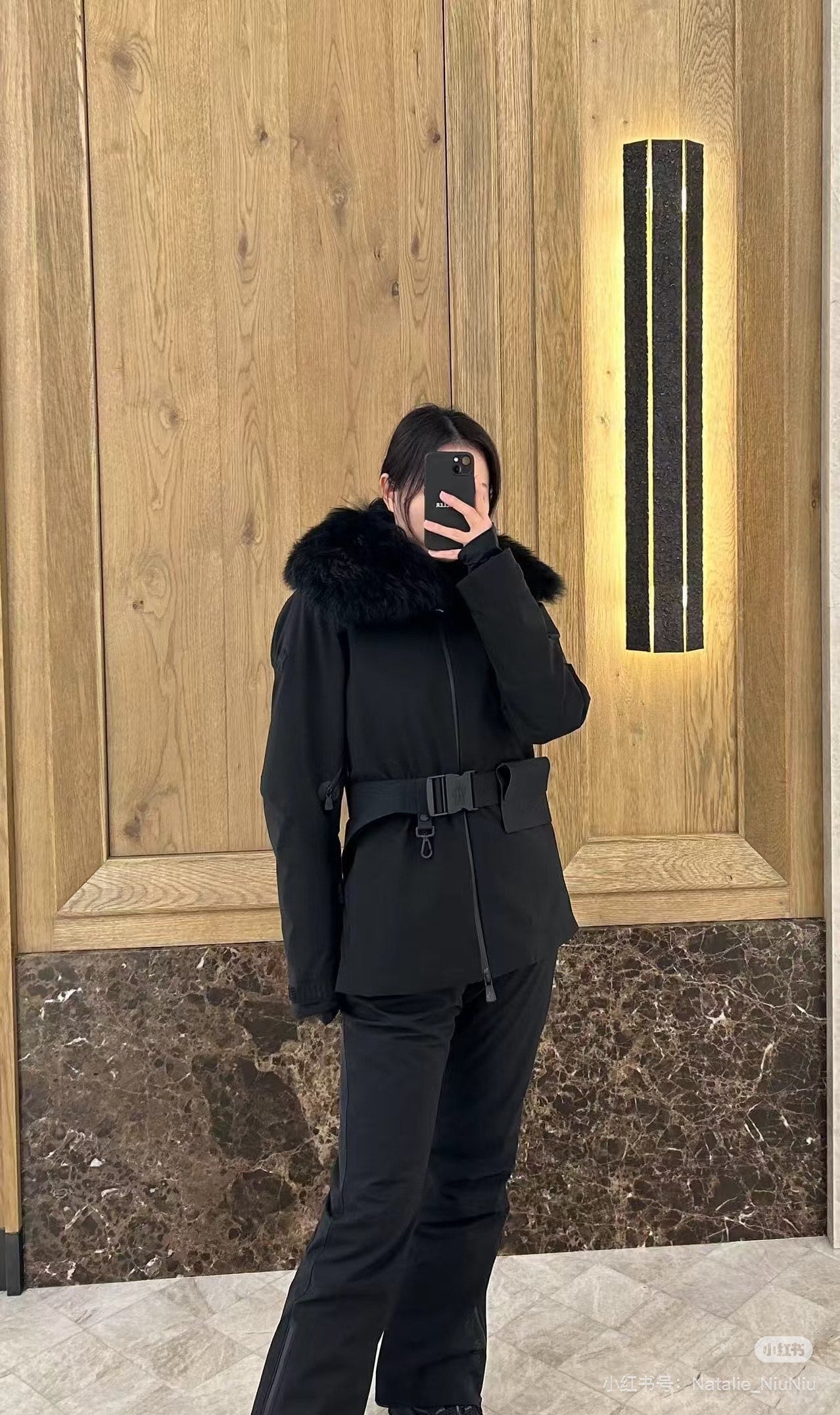 Monc 25fw down ski wear